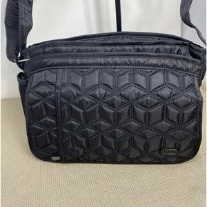 LUG WINGS SE CROSSBODY BAG IN BLACK